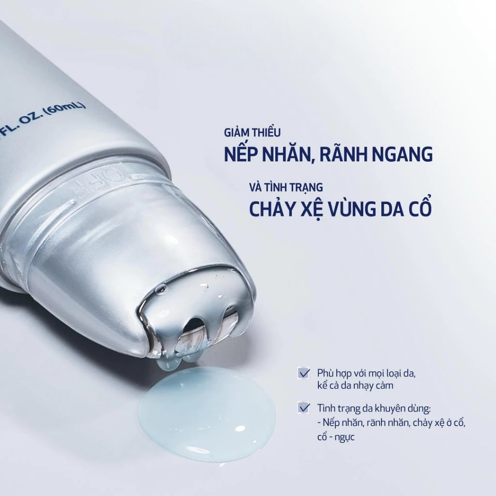 Công dụng Tinh chất Obagi Elastiderm Neck and Décolleté Concentrate