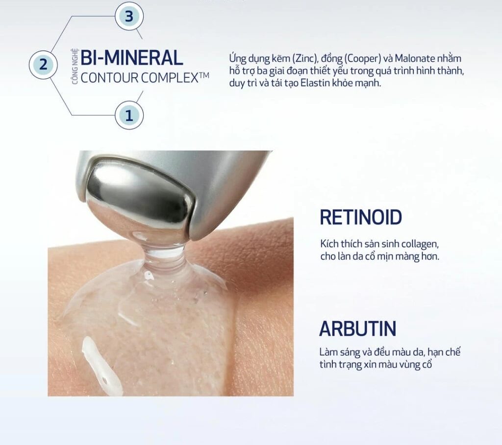 Thành phần Tinh chất Obagi Elastiderm Neck and Décolleté Concentrate