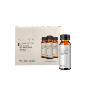 Collagen kháng đường Weilaiya Collagen Peptide Fruity Drink (Hộp 8 chai x 50ml)
