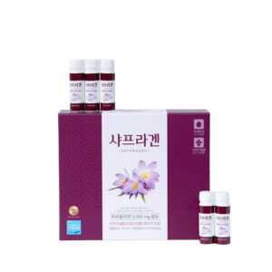 Nước uống Nhụy hoa nghệ tây Saffron Collagen 3000mg (Hàn Quốc, Hộp 30 chai x 20ml)