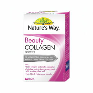 Viên uống đẹp da Beauty Collagen Booster Nature's Way (Hộp 60 viên, Úc)