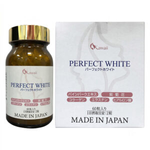 Viên uống trắng da Kawaii Perfect White 60 viên – Giúp da sáng mịn và làm chậm lão hóa
