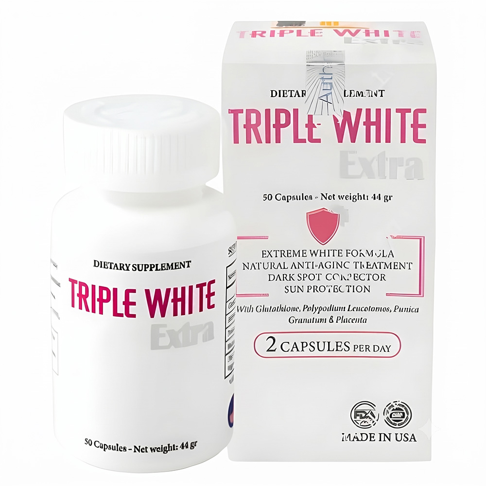 Viên uống trắng da Triple White (Hộp 50 viên)