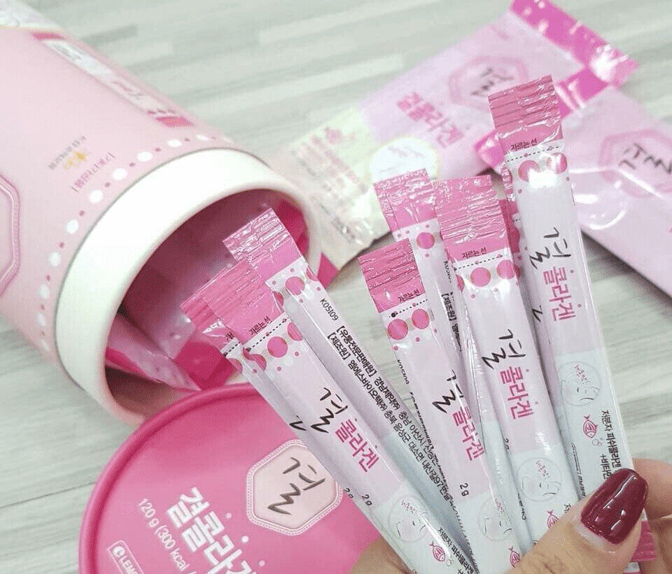 Bột collagen Lemona Gyeol Nano Collagen Powder Lemon chính hãng