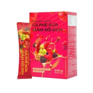 Cà phê bứa mâm xôi đen (Hộp 15 gói x 16g) – Hỗ trợ giảm mỡ thừa và duy trì cân nặng ổn định