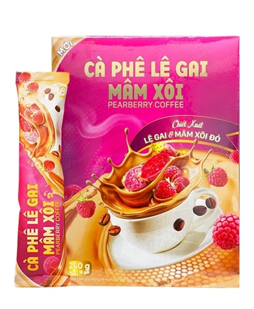 Cà phê lê gai mâm xôi Pearberry Coffee