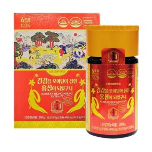 Cao hồng sâm nguyên chất Daedong 240g – Tăng cường sinh lực, nâng cao đề kháng và phục hồi thể trạng