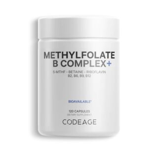 Codeage Methylfolate B Complex – Hỗ trợ não bộ, cải thiện tập trung và giảm mệt mỏi tinh thần