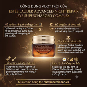 cong dung Estee Lauder ANR Eye lam sang quang tham giam bong mat cap am