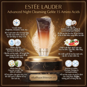 cong dung Estee Lauder Advanced Night Gelee lam sach khong mat hang rao am