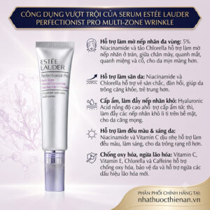 cong dung Estee Lauder Perfectionist Pro Multi-Zone Wrinkle lam mo nep nhan san da