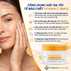 cong dung Obagi Professional-C Microdermabrasion tay te bao chet lam sang da