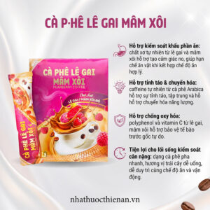 cong dung ca phe Pearberry ho tro cam giac no kiem soat khau phan tinh tao