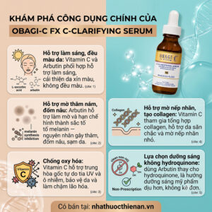 cong dung serum Obagi-C Fx duong sang mo tham nam dom nau