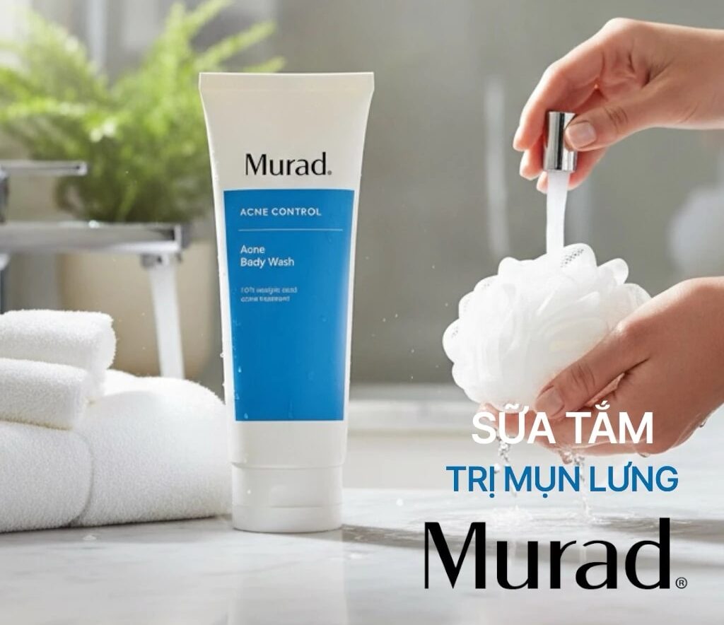 Công dụng Sữa tắm Murad Acne Body Wash 250ml