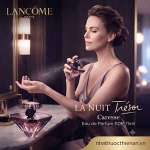 nuoc hoa Lancome La Nuit Tresor Caresse huong phuong dong vani ngot ngao goi cam