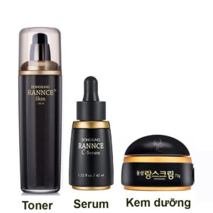 Set trị nám Dongsung Rannce 3 món – Quy trình chăm sóc da chuyên sâu cho làn da xỉn màu