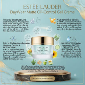 thanh phan Estee Lauder DayWear Matte moisturematte vitamin C E hyaluronic tao bien