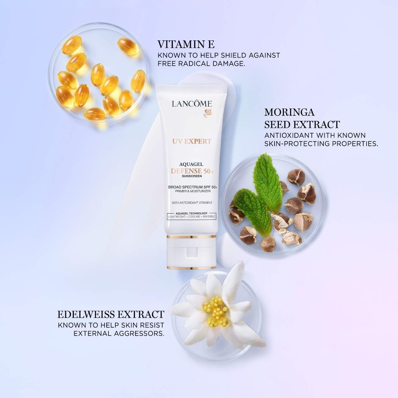 Thành phần Kem chống nắng Lancôme UV EXPERT Aqua Gel SPF 50 PA++++ 50ml