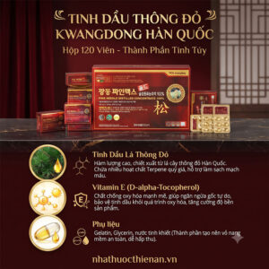 thanh phan tinh dau thong do Kwangdong la thong do vitamin E