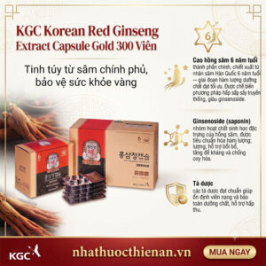 thanh phan vien hong sam KGC cao hong sam 6 nam ginsenoside