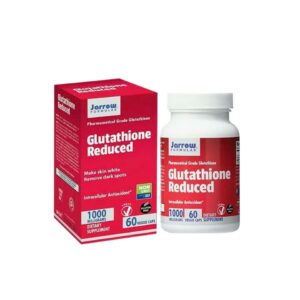 Viên uống Glutathione Reduced Jarrow 1000mg – Giúp da sáng khỏe, tăng khả năng chống oxy hóa