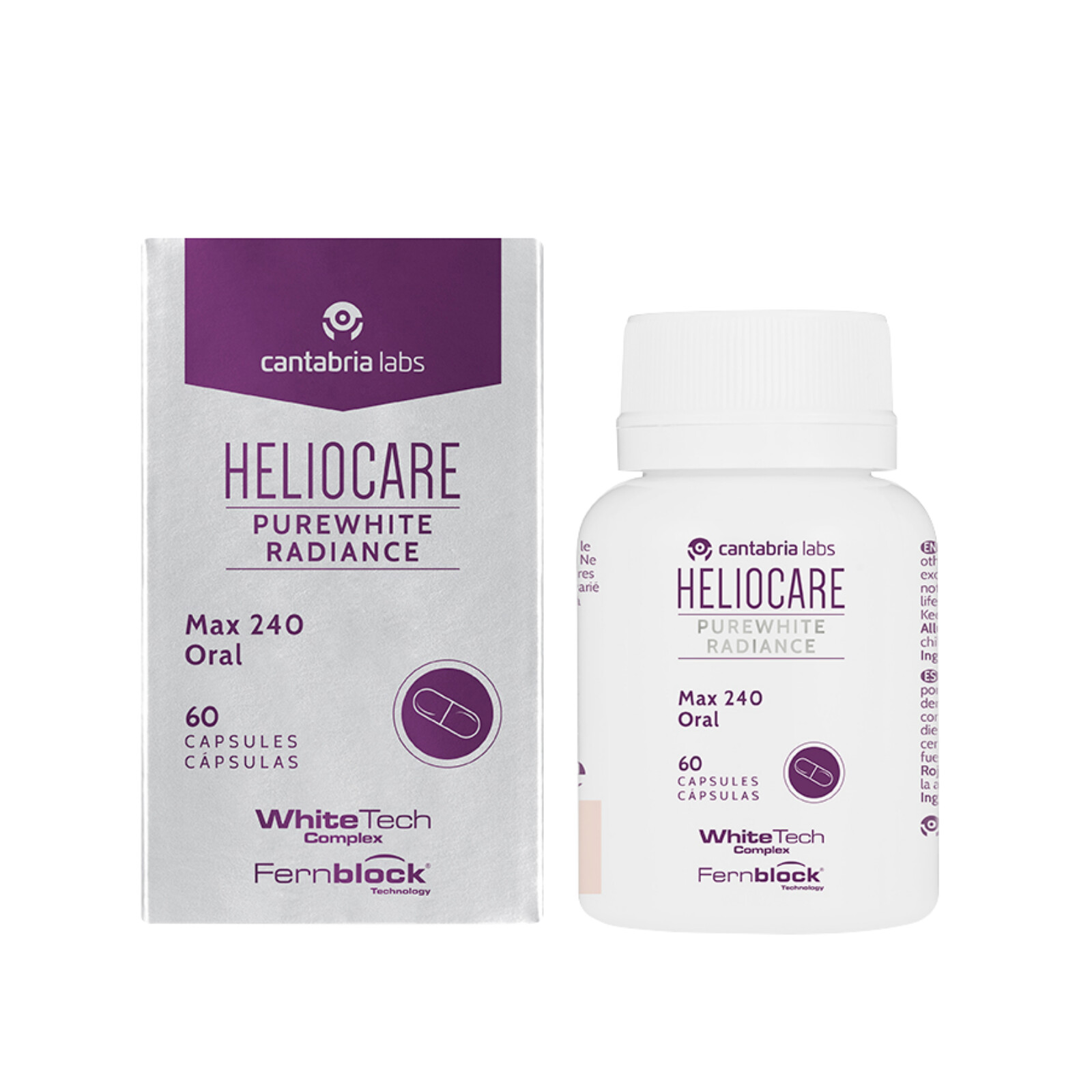 Viên uống Heliocare Purewhite Radiance Max 240 mg