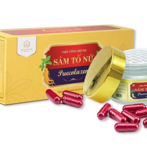 Viên uống sâm tố nữ Collagen Puecolazen – Chăm sóc làn da căng mịn, tươi trẻ từ bên trong