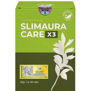 Viên uống Slimaura Care X3 (Hộp 38 viên) – Hỗ trợ kiểm soát cân nặng và giảm mỡ thừa hiệu quả