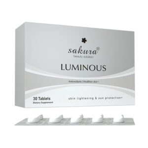 Viên uống trắng da cà chua Sakura Luminous – Nuôi dưỡng làn da căng mịn và tươi sáng