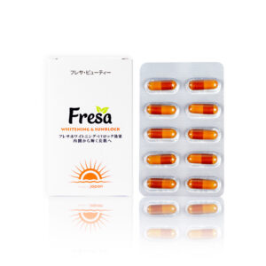 Viên uống trắng da chống nắng Fresa Whitening & Sunblock 90 viên