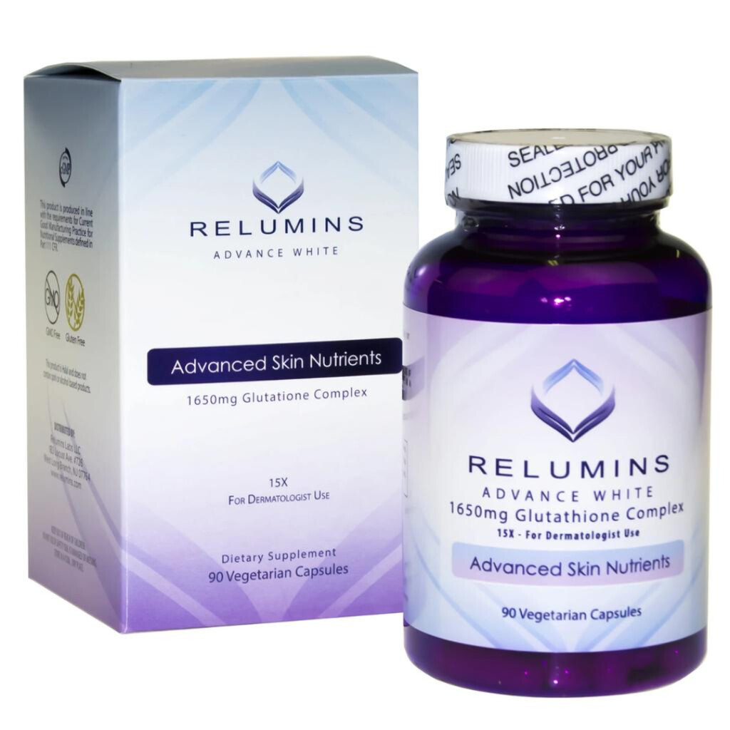 Viên uống trắng da Relumins Glutathione Advance 90 viên