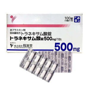 Viên uống Transamin 500mg Nhật Bản 100 viên - Trắng da và cải thiện tình trạng nám sạm