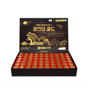 An Cung Ngưu Trầm Hương Gongjindan Gold (Hộp đen 60 viên)