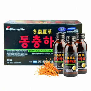 Nước Đông Trùng Hạ Thảo Well-being Life Hàn Quốc (Thùng 100 chai x 100ml)