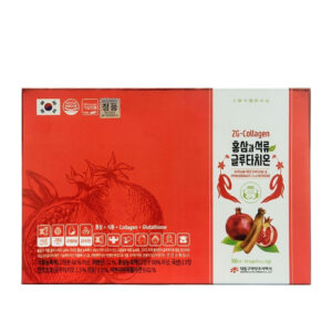 Nước Hồng Sâm Collagen Lựu Đỏ 2G Glutathione Daedong (Hộp 30 gói x 10ml)