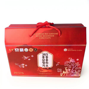Nước Hồng Sâm Linh Chi Đông Trùng Hạ Thảo 365 Hàn Quốc (20 gói x 70ml)