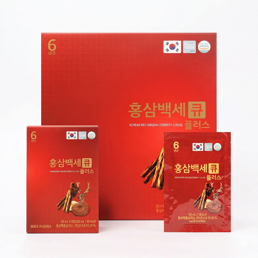 Nước Hồng Sâm Nhung Hươu Linh Chi Q Plus Nonghyup KGS Hộp 30 Gói x 50ml