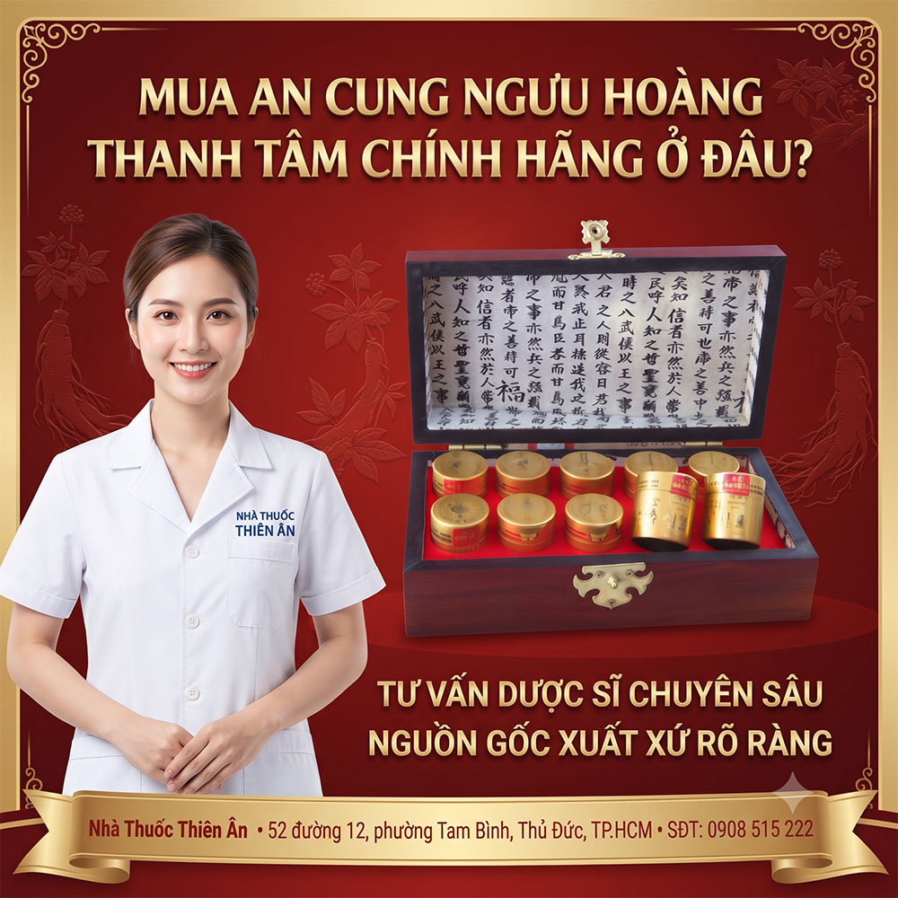 Mua An Cung Woohwang Cheongsimwon hộp gỗ chính hãng ở đâu
