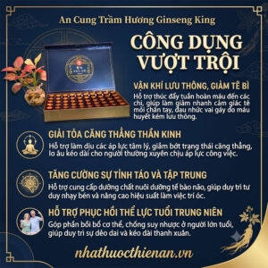an cung tram huong ginseng king boi bo co the thu gian tinh than