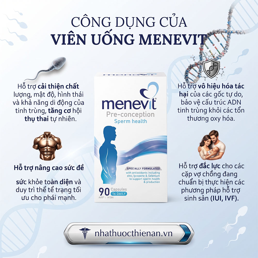 cong dung Menevit bo sung kem chong oxy hoa nam gioi