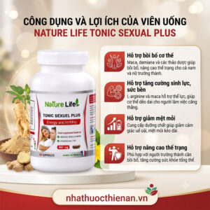 cong dung Nature Life Tonic Sexual Plus boi bo tang sinh luc nam nu
