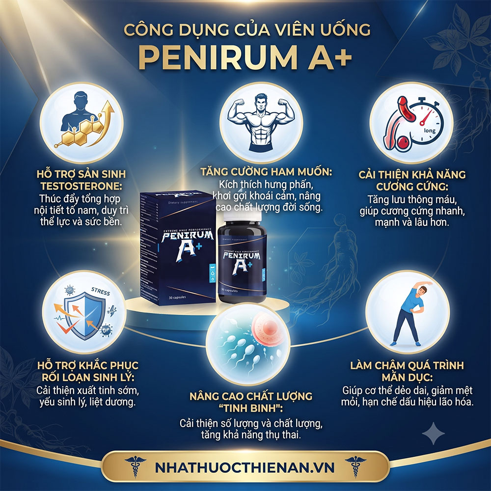 cong dung Penirum A+ bo than trang duong boi bo sinh luc