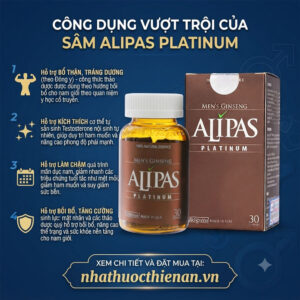 cong dung sam Alipas Platinum bo than trang duong boi bo nam gioi