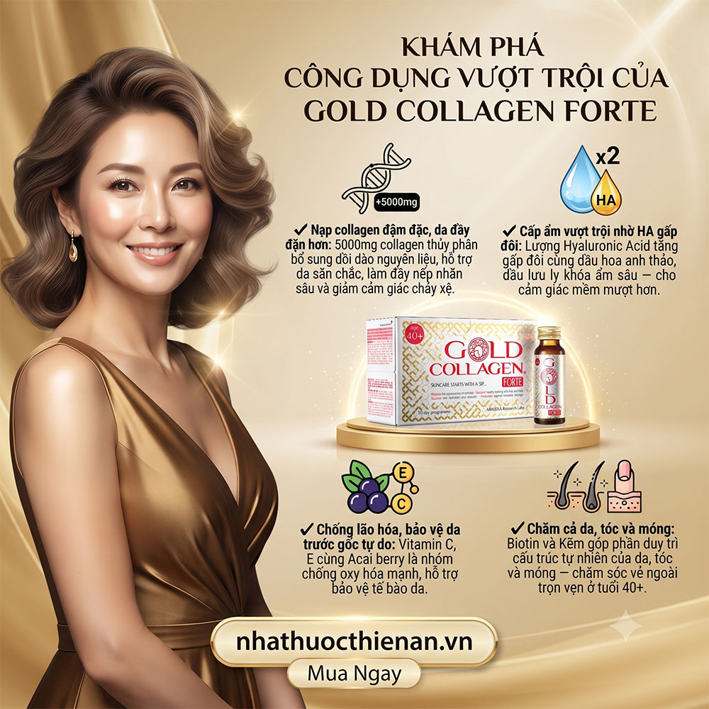 gold collagen forte ho tro da san chac cap am chong lao hoa tuoi 40
