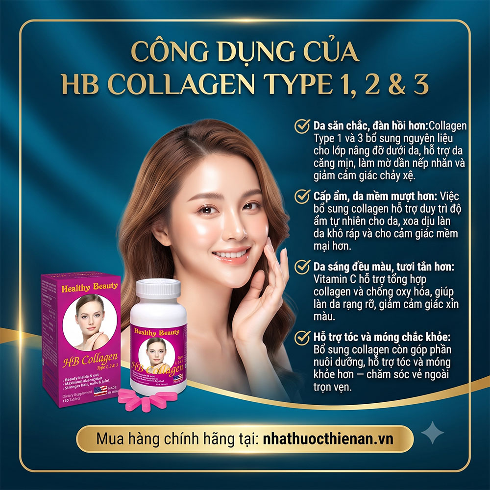 hb collagen type 1 2 3 ho tro da san chac dan hoi chong lao hoa
