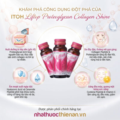 itoh liftop proteoglycan ho tro da san chac cang mong sang deu mau