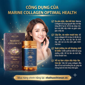 marine collagen optimal health ho tro da san chac dan hoi chong lao hoa