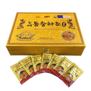 nuoc dong trung ha thao Pocheon KLM Gold hop 60 goi Han Quoc