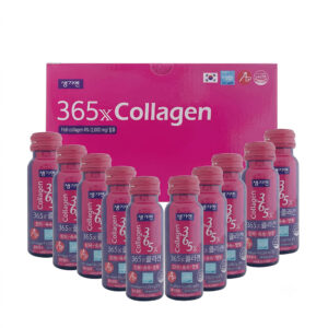nuoc uong dep da 365x collagen han quoc hop 10 chai 50ml